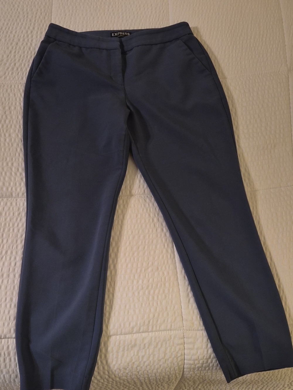 Express Women's Blue Columnist Pants sz 8